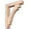 Ekena Millwork Merced Craftsman Smooth Bracket w/ Offset Brace, Douglas Fir, 7 1/2"W x 38"D x 44"H BKT0806X38X44MRC04SDF - alternate 1
